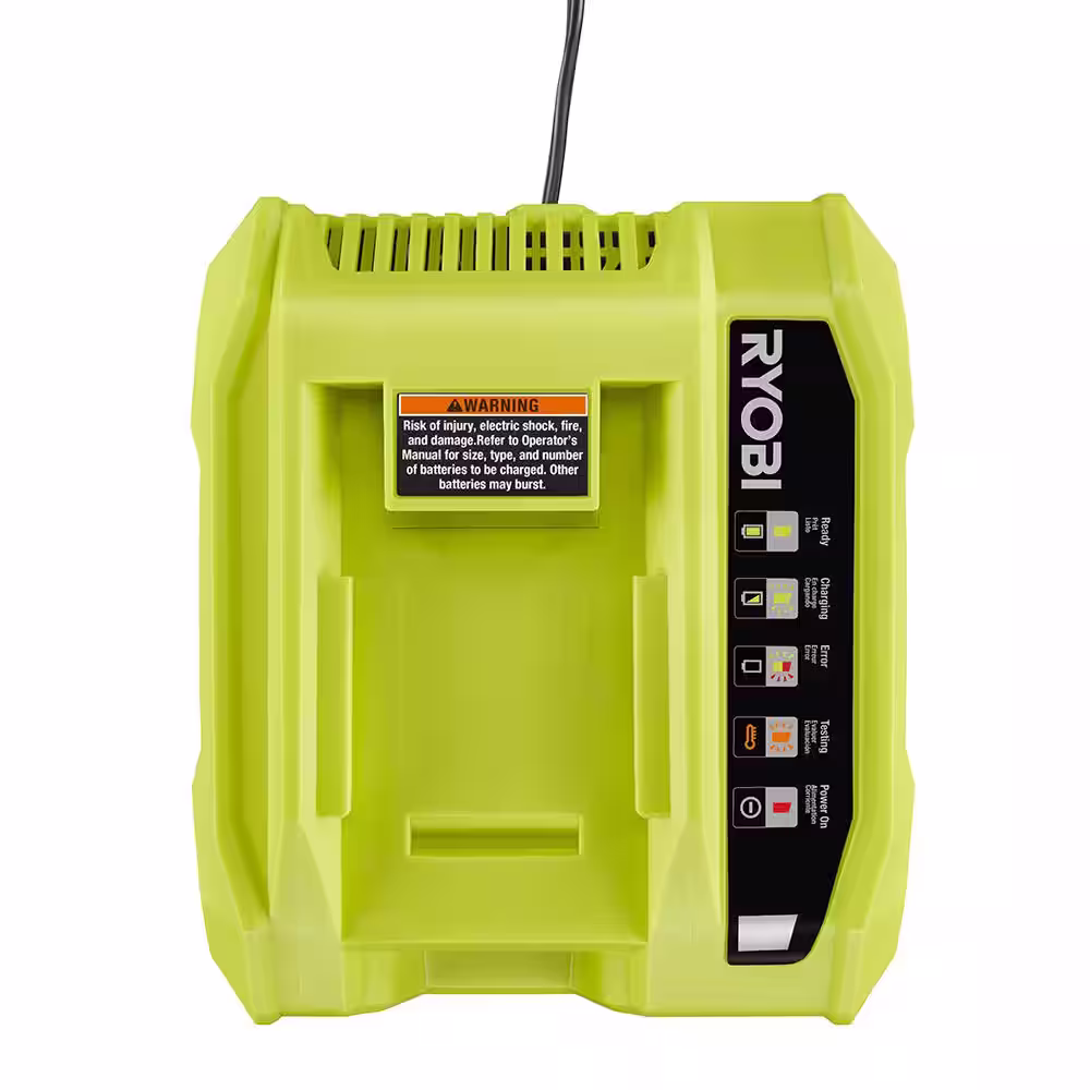 RYOBI 40V Lithium-Ion 6.0 Ah High Capacity Battery and Rapid Charger Kit