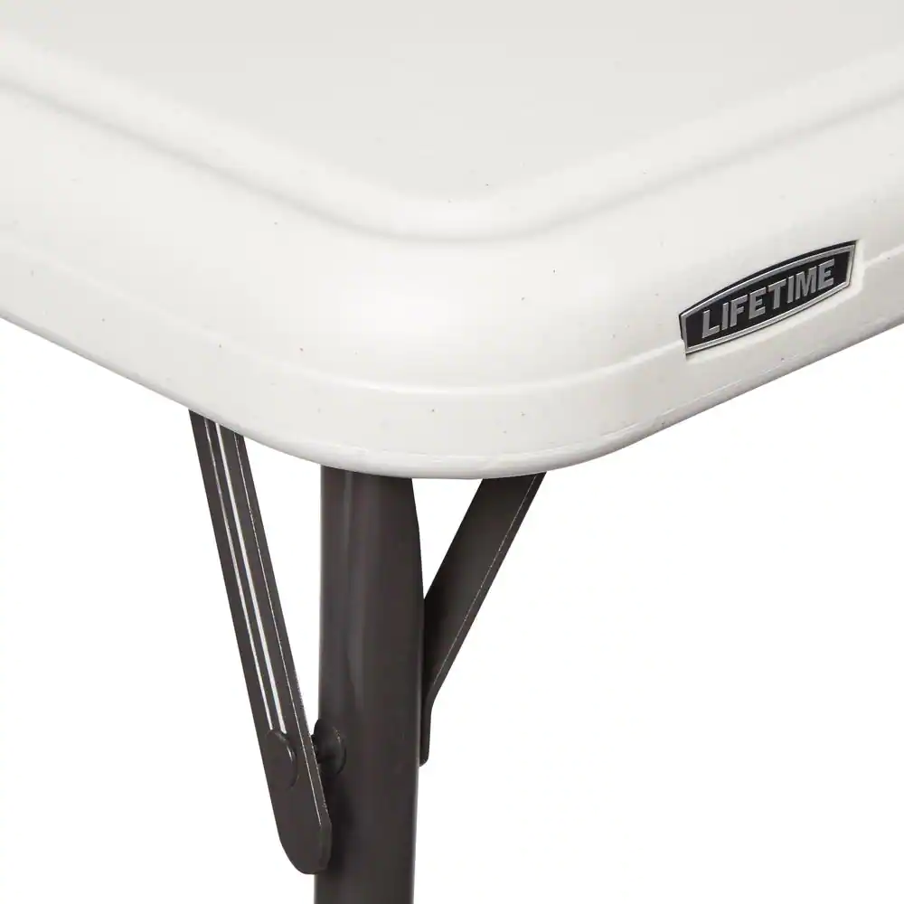 Lifetime Children's 24 in. W Square Almond Folding Table
