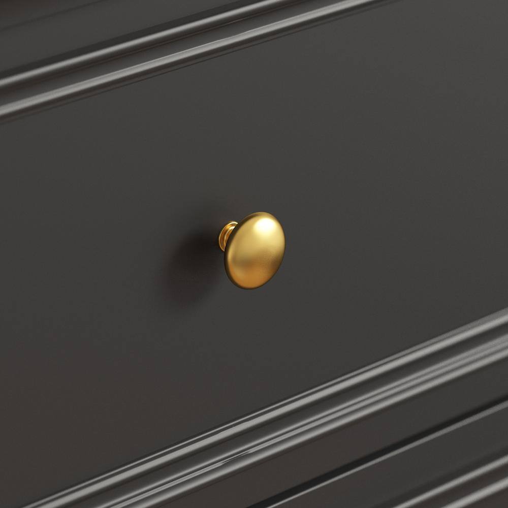 None Black Wooden 9-Drawer Chest of Drawers 63 in. W x 31.5 in. H x 15.7 in. D Dresser, Modern European Style