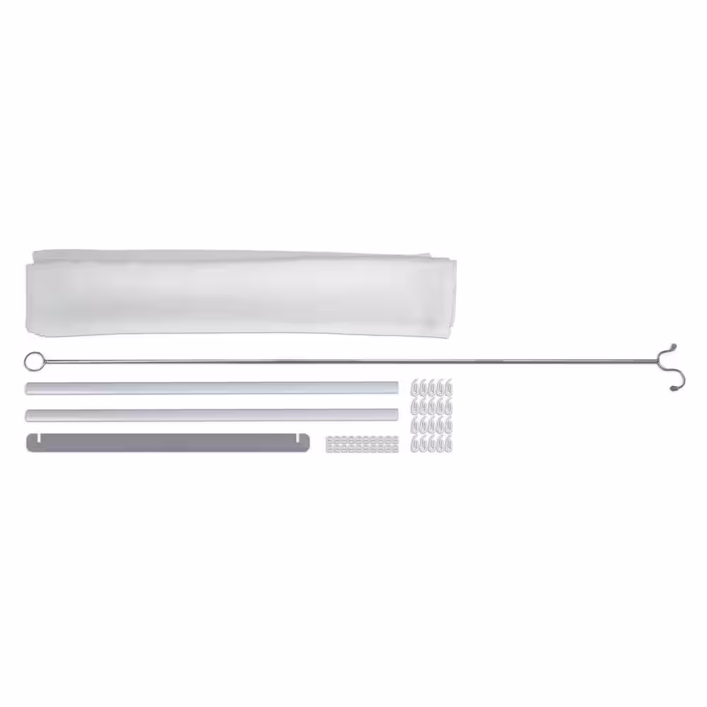 CANOPIA by PALRAM Stockholm 11 ft. x 12 ft. White Patio Cover Shade