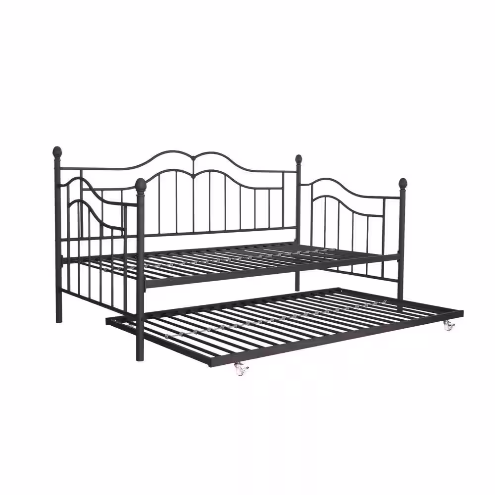 DHP Tokyo Brushed Bronze Trundle Day Bed