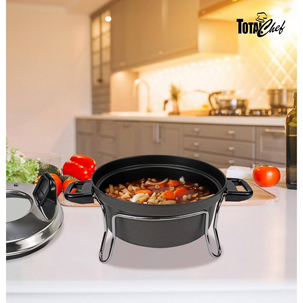 Total Chef Czech Cooker Electric Oven, Classic European Multicooker with Adjustable Temperature