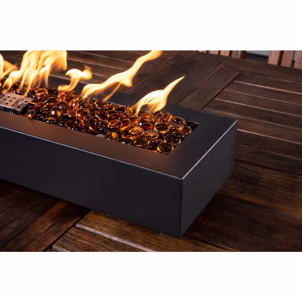 Bond Lara 20 in. x 7 in. x 8.1 in. Rectangle Table Top Fire Bowl