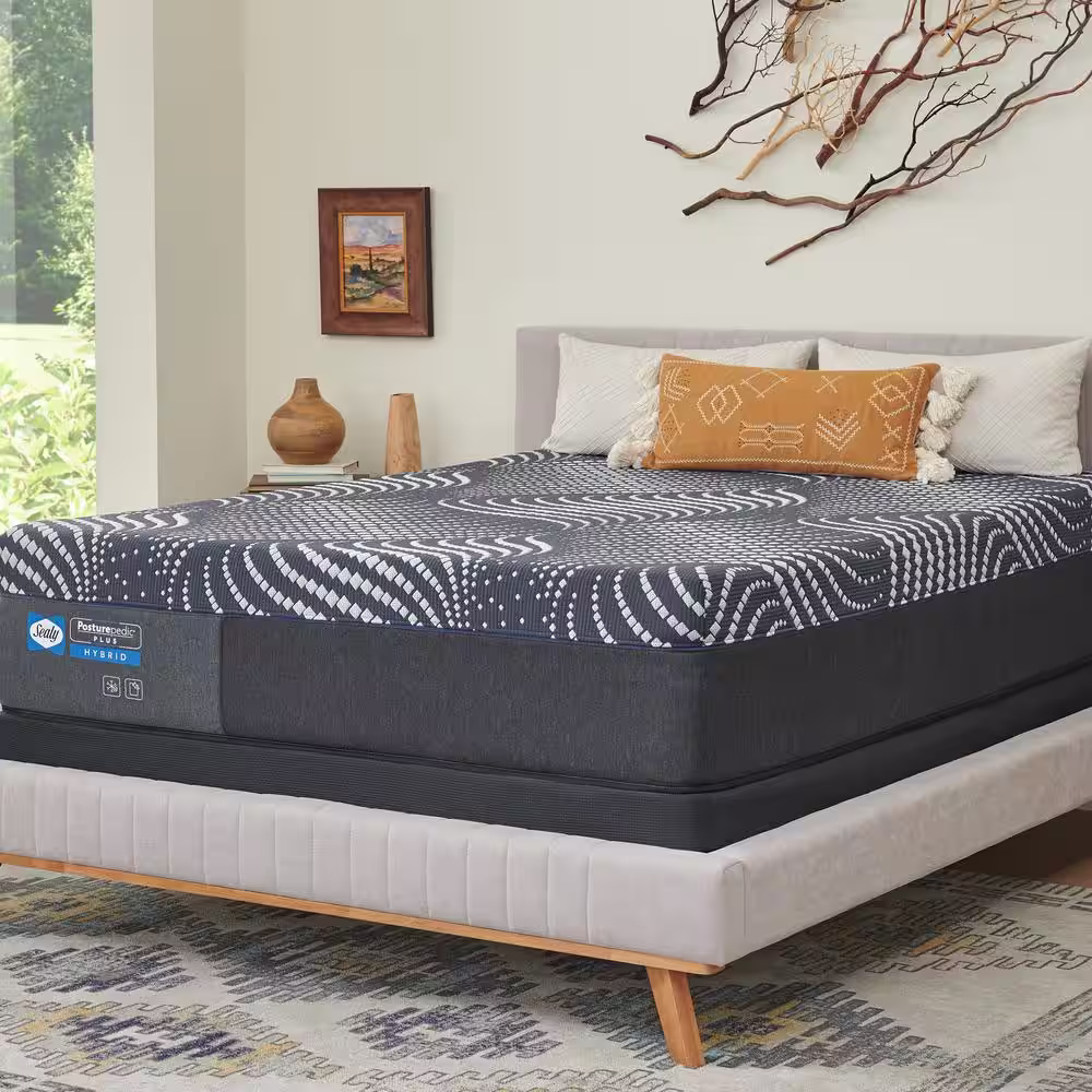 Sealy High Point King Soft Hybrid 14 in. Mattress