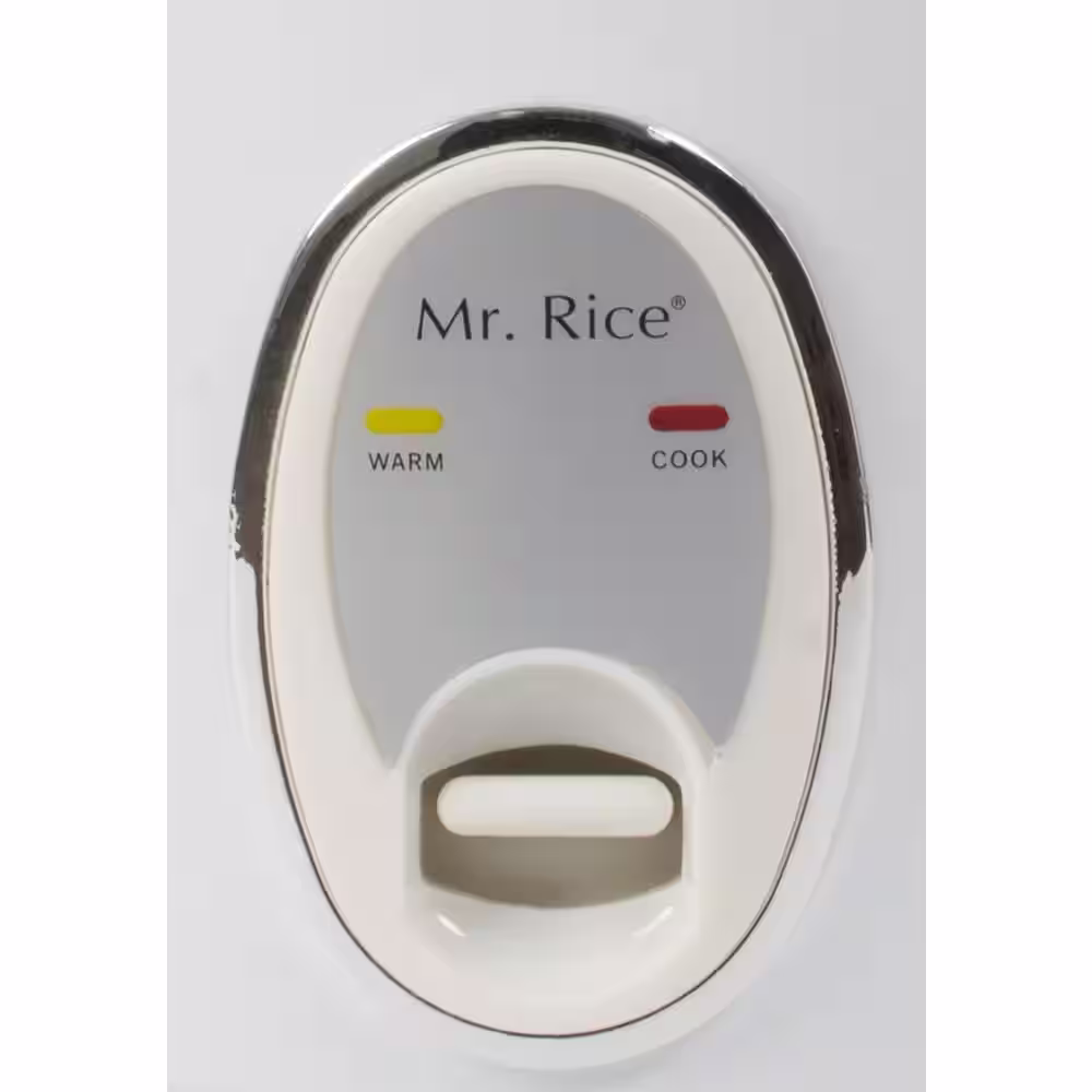 SPT 4-Cup White Rice Cooker with Air-Tight Lid and Non-stick Inner Pot