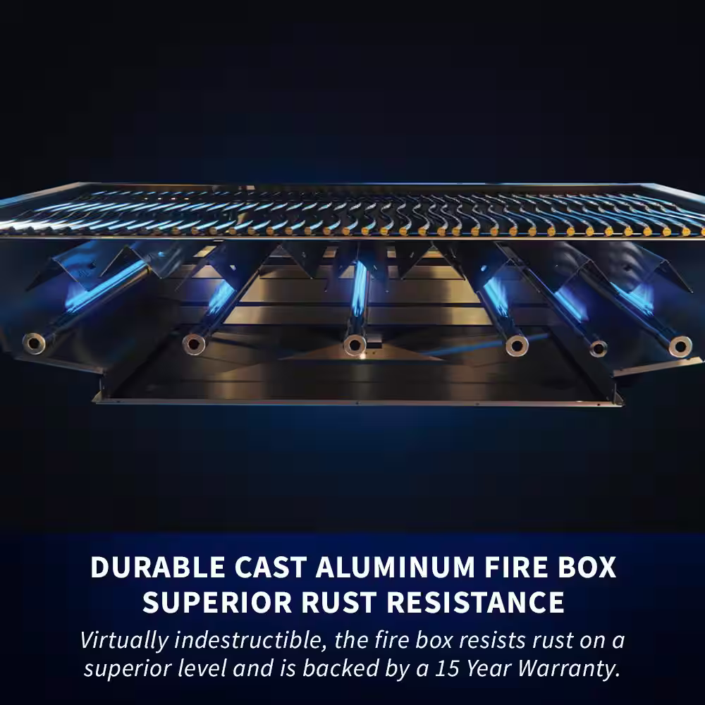 NAPOLEON Rogue 4-Burner Propane Gas Grill in Stainless Steel with Infrared Rear and Side Burners