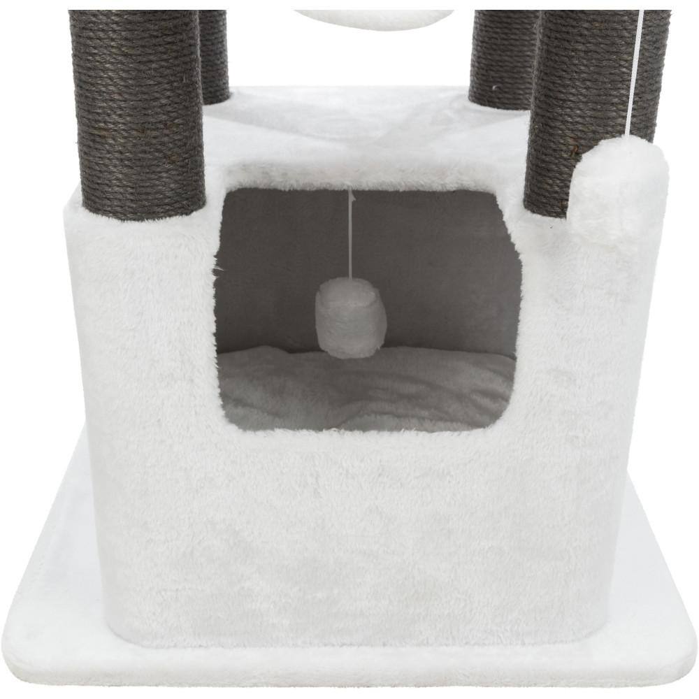 TRIXIE Cream/Gray Lucano Scratching Post Cat Tower
