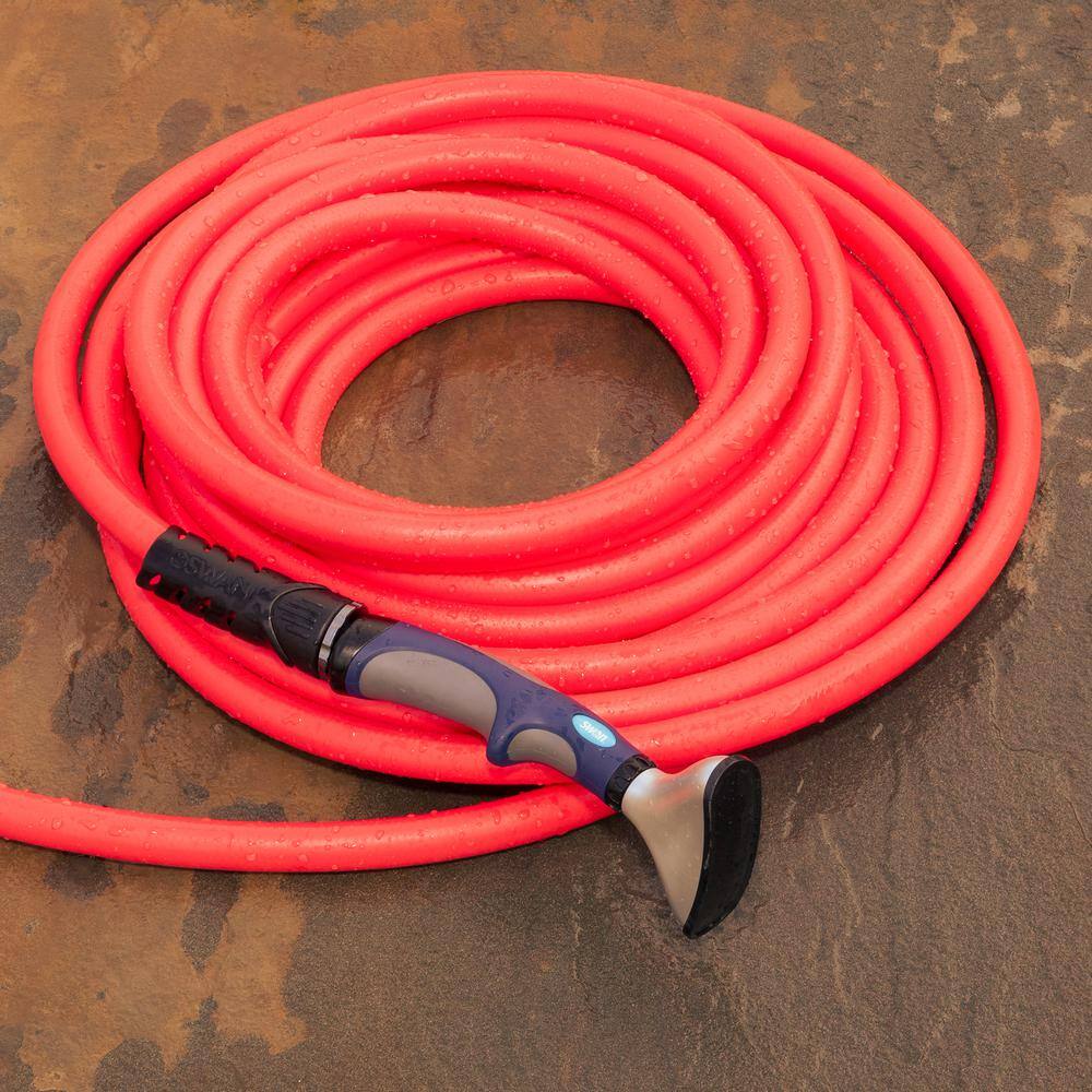 Swan Xflex Pro 3/4 in x 100 ft. Flat Non-Kink Hose Premium Duty