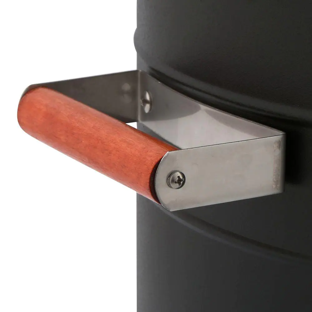 Americana Double Grid Charcoal Water Smoker in Black