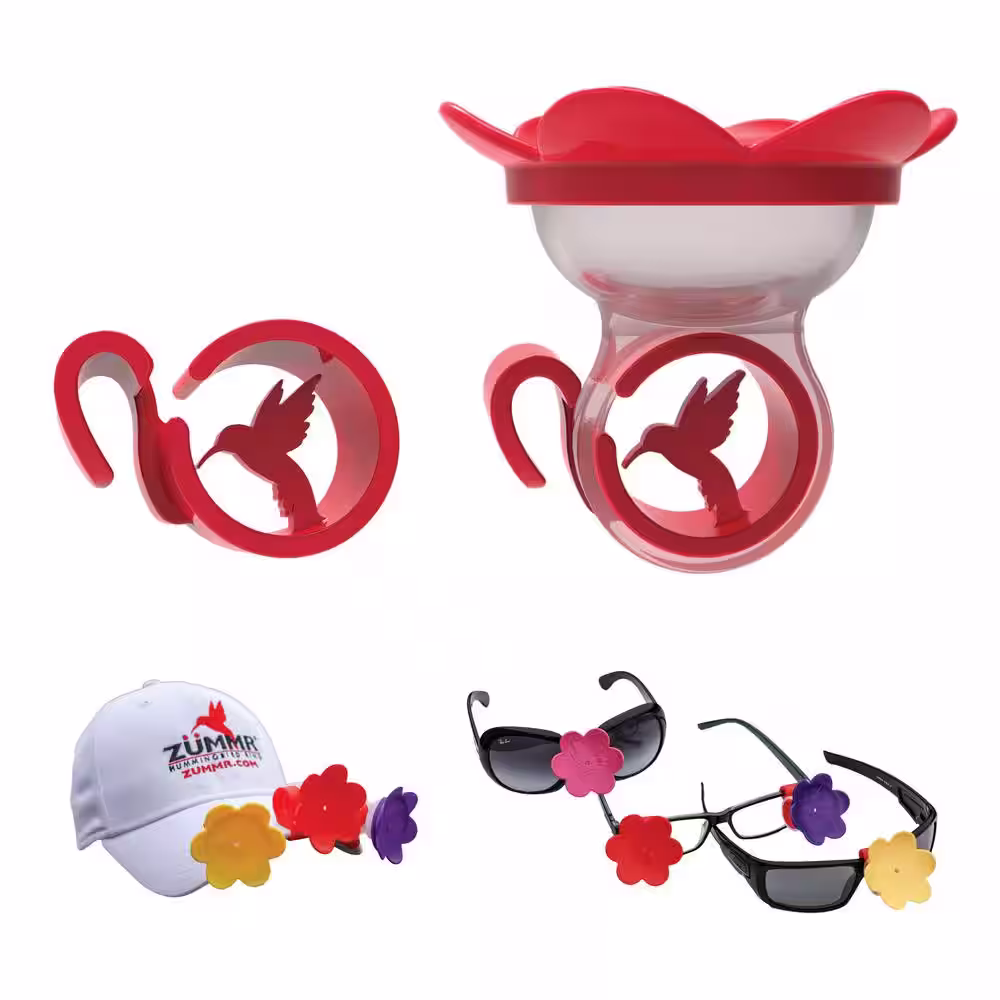 ZUMMR Hummingbird Ring Feeder Trainer Starter Kit