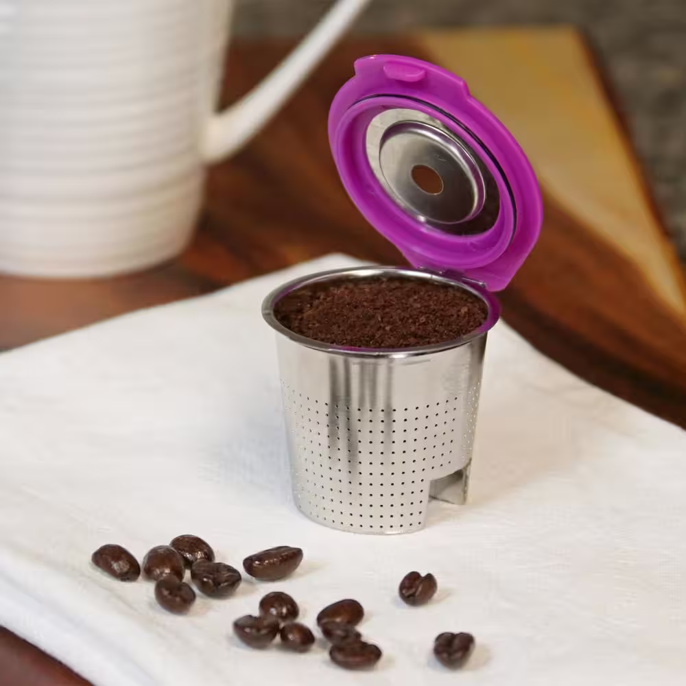 PERFECT POD Cafe Flow Stainless Steel Premium Reusable Single Serve Coffee Filter Cup