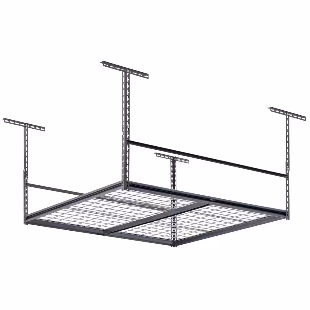 Muscle Rack 47 in. W x 28 in. H x 47 in. D Silver Vein Steel Ceiling Storage Rack