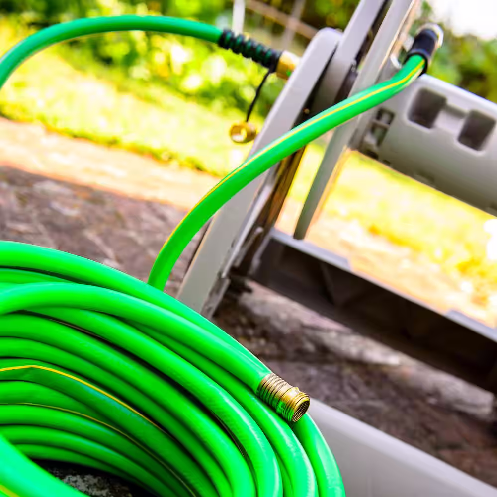 None WeatherFLEX 5/8 in. x 150 ft. Medium-Duty Hose Reel Hose