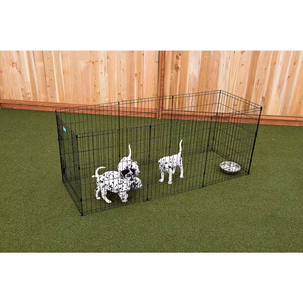 Lucky Dog 36 in. High Heavy Duty Dog Exercise Pen with Stakes