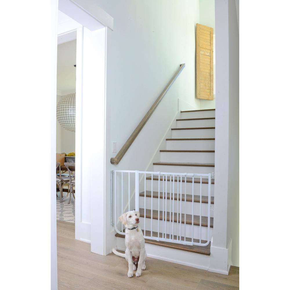 Cardinal Gates 30 in. H x 27 in. to 42.5 in. W x 2 in. D White Stairway Special Safety Gate