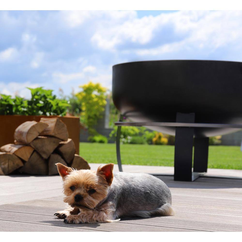 Good Directions Cook King 111562 Viking XXL Fire Bowl, 31.5 in. Dia, Deep Bowl, Wood Burning Fire Pit