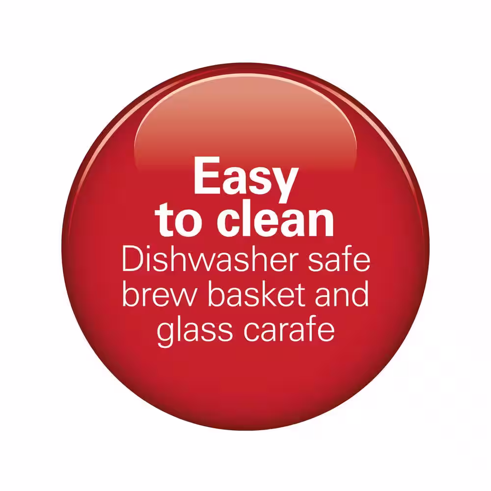 Hamilton Beach 12 Cup Black and Stainless Steel Programmable Drip Coffee Maker