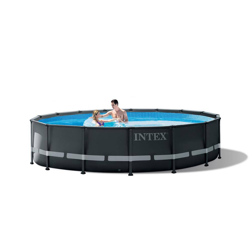 Intex 16 ft. x 48 in. Ultra XTR Frame Above Ground Pool with Pump and Winterizing Kit