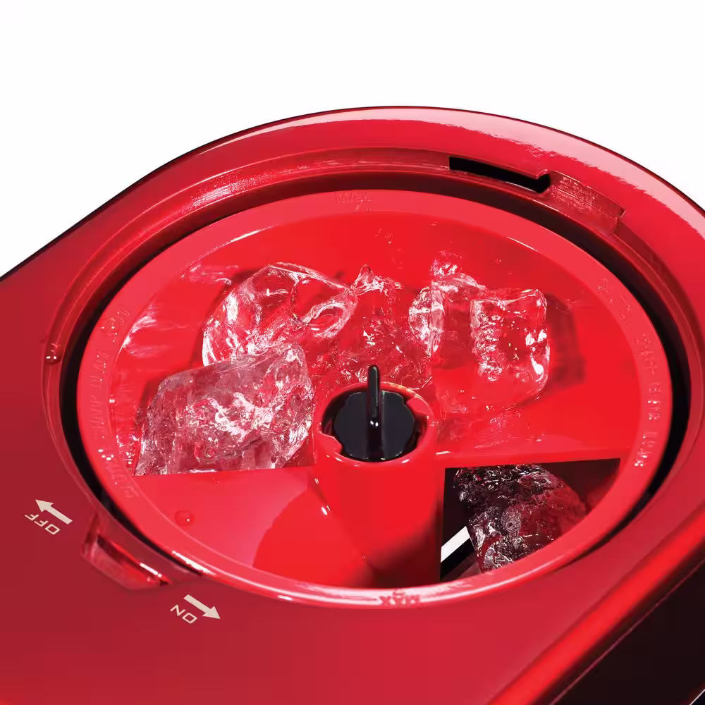 Nostalgia NRFBS40RR 40-oz. Retro Red Frozen Snow Cone Machine Slush Beverage Station