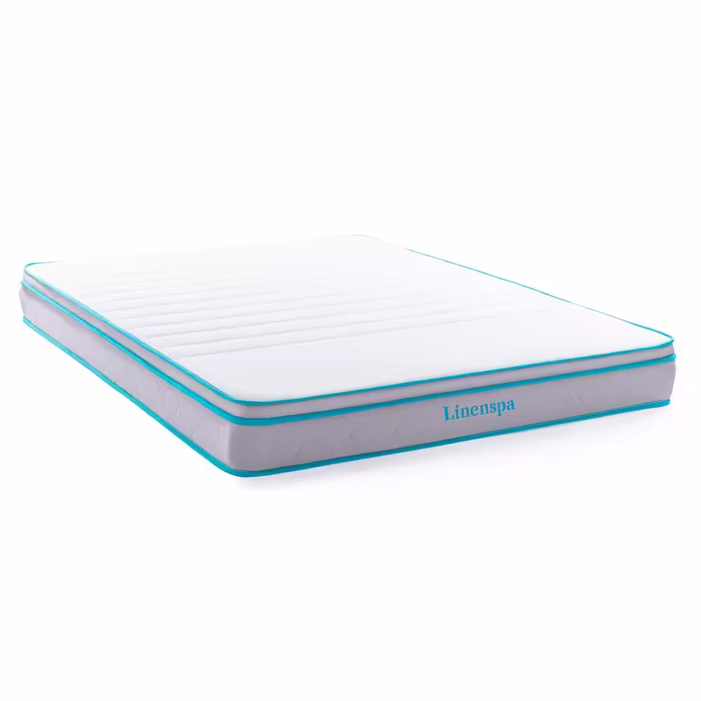 Linenspa Essentials AlwaysCool 8in. Firm Hybrid Tight Top Full Mattress