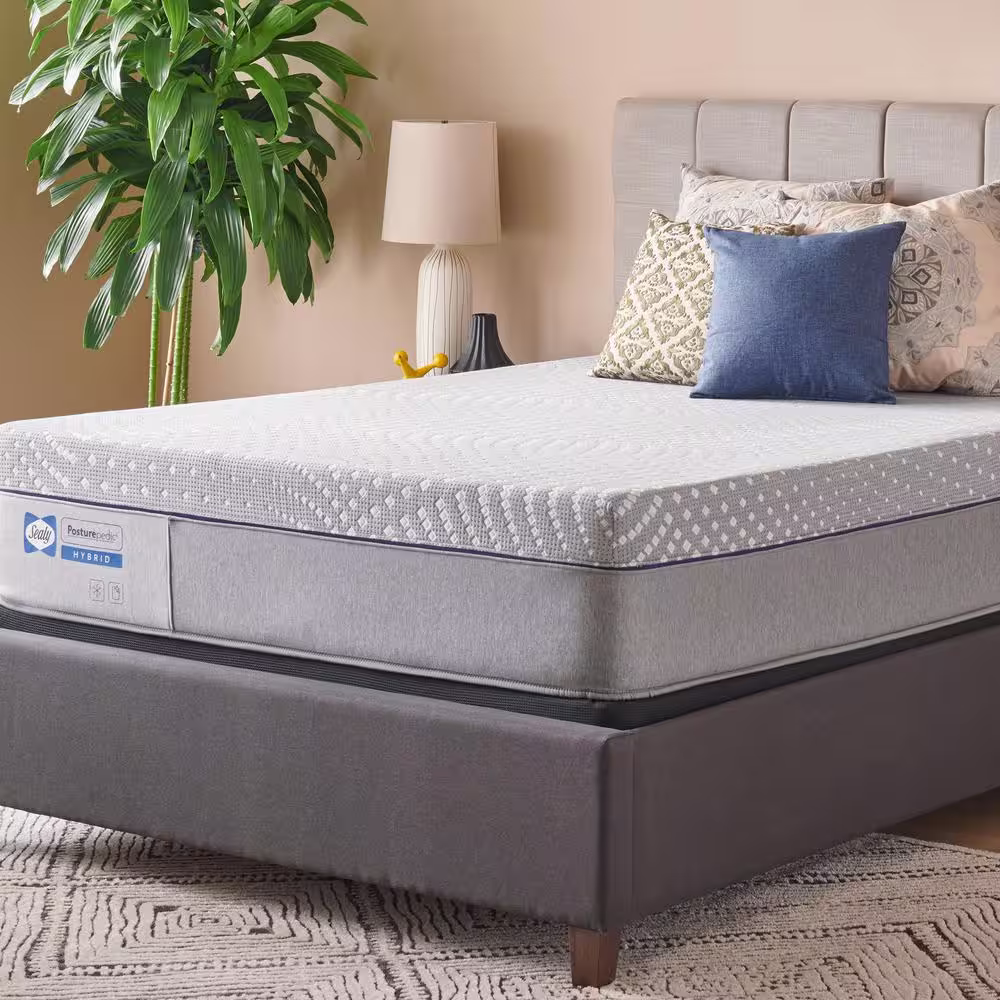 Sealy Lacey King Soft Hybrid 13 in. Mattress