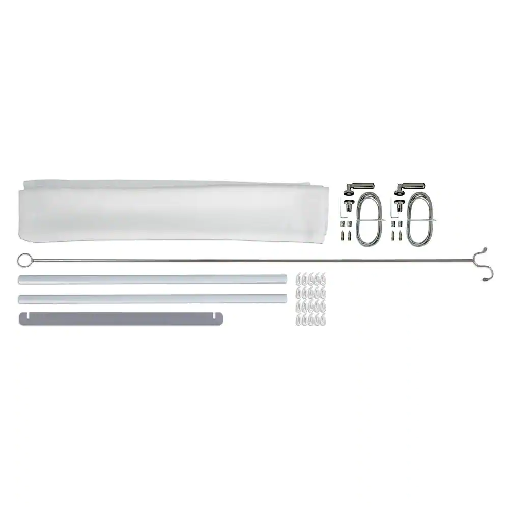 CANOPIA by PALRAM 10 ft. x 24 ft. White Patio Cover Shade