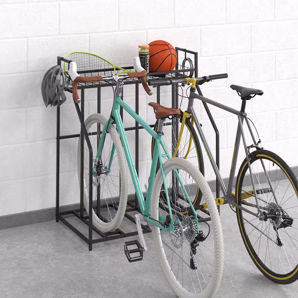 ClosetMaid ProGarage 3-Bike Floor Stand Garage Bike Storage Rack
