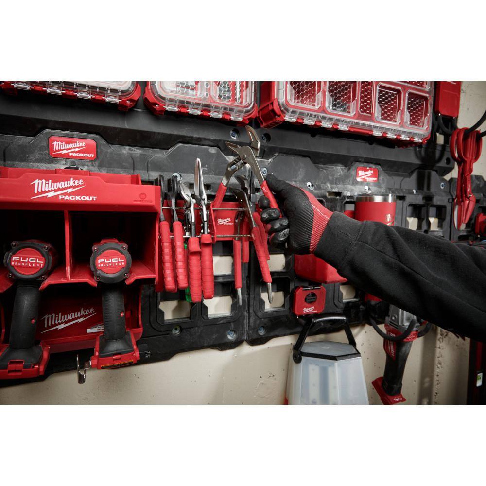 Milwaukee Packout Pliers Rack with Packout Compact Wall Plate