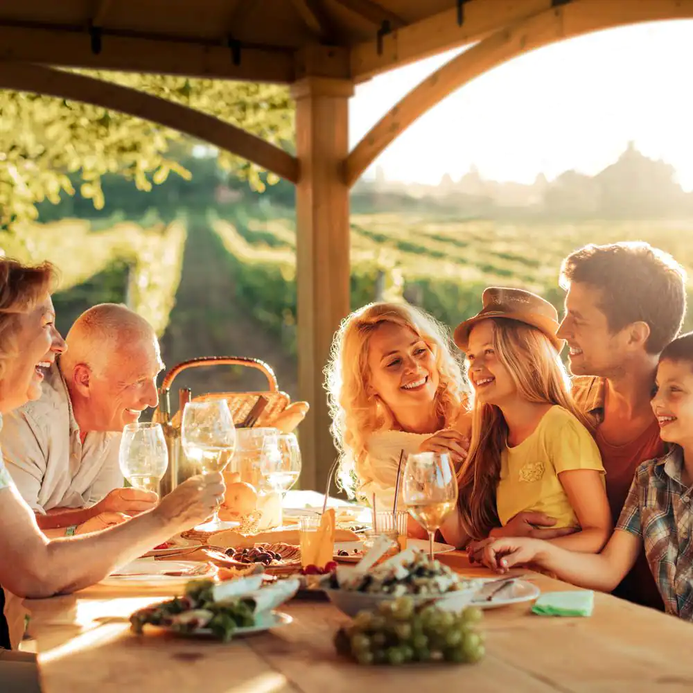 Lawnmaster Naples 12 ft. x 12 ft. Cedar Pergola Pavilion (Shingles not Included)