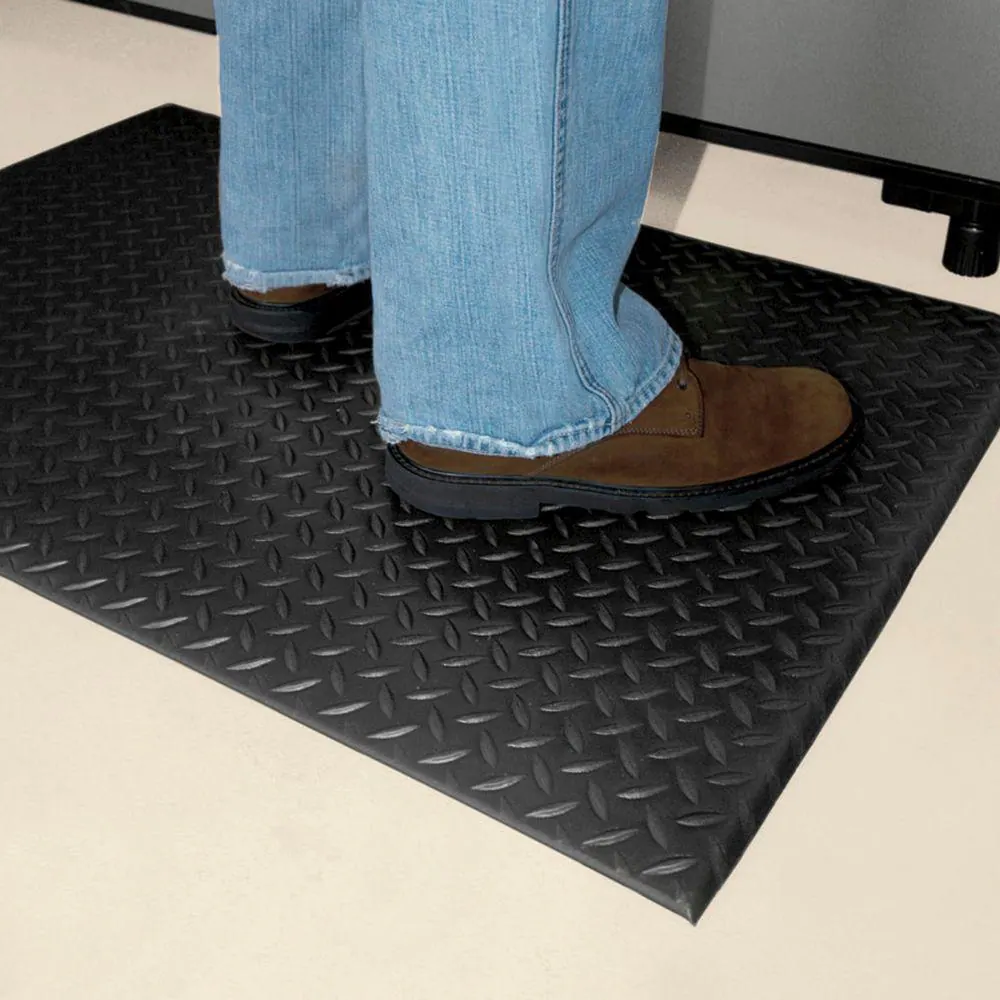 TrafficMaster Black 36 in. x 48 in. Foam Commercial Door Mat