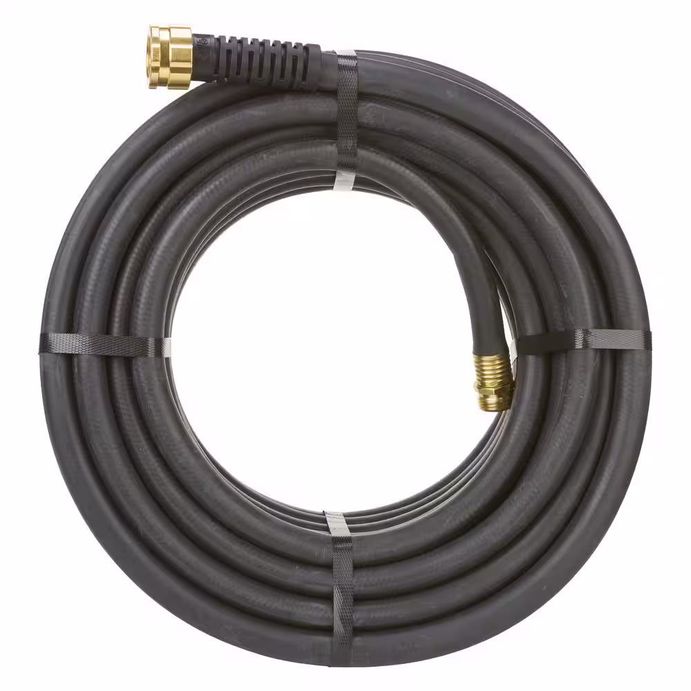 Element MaxLite 3/4 in. x 50 ft. Heavy-Duty Premium Rubber Plus Water Hose