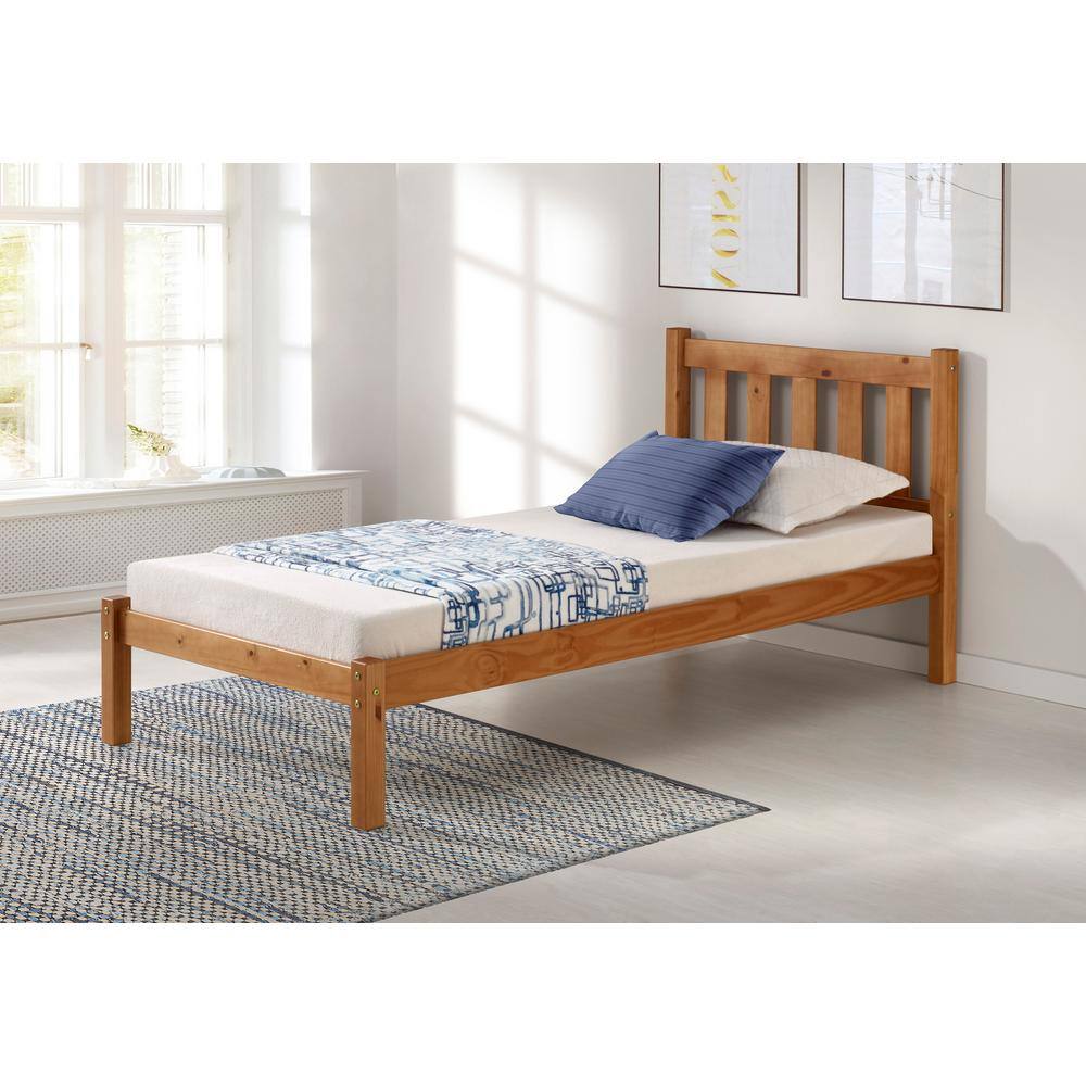 Alaterre Furniture Poppy Cinnamon Twin Bed