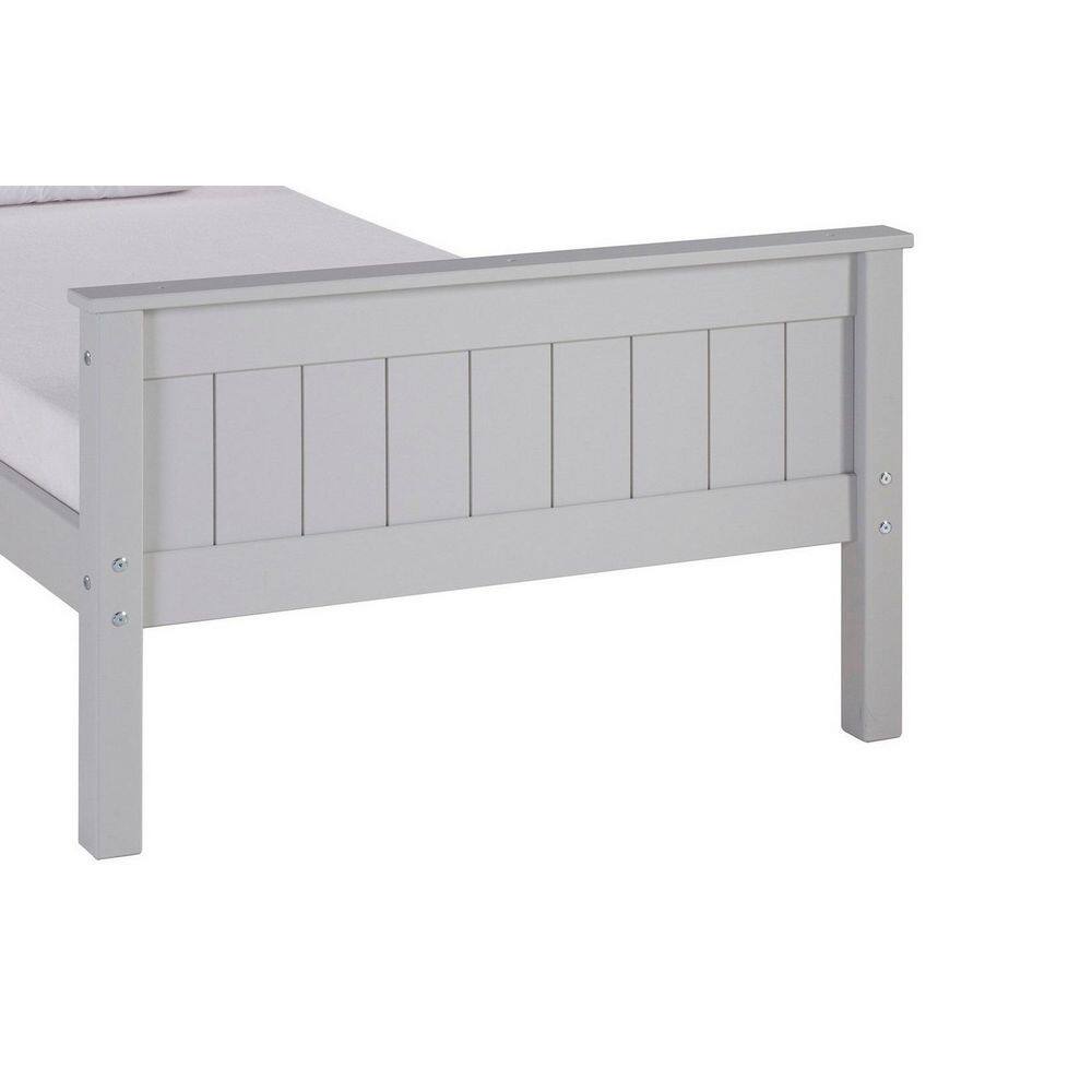 Alaterre Furniture Harmony Dove Gray Twin Bed