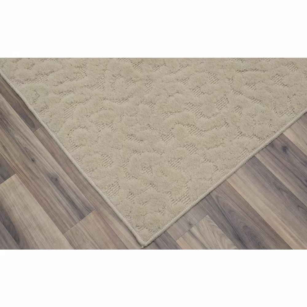 Garland Rug Ivy Tan 3 ft. x 12 ft. Runner Rug