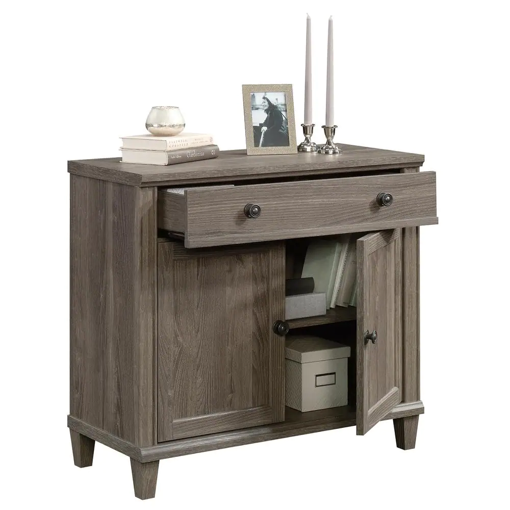 SAUDER Hammond Emery Oak Library Base Cabinet
