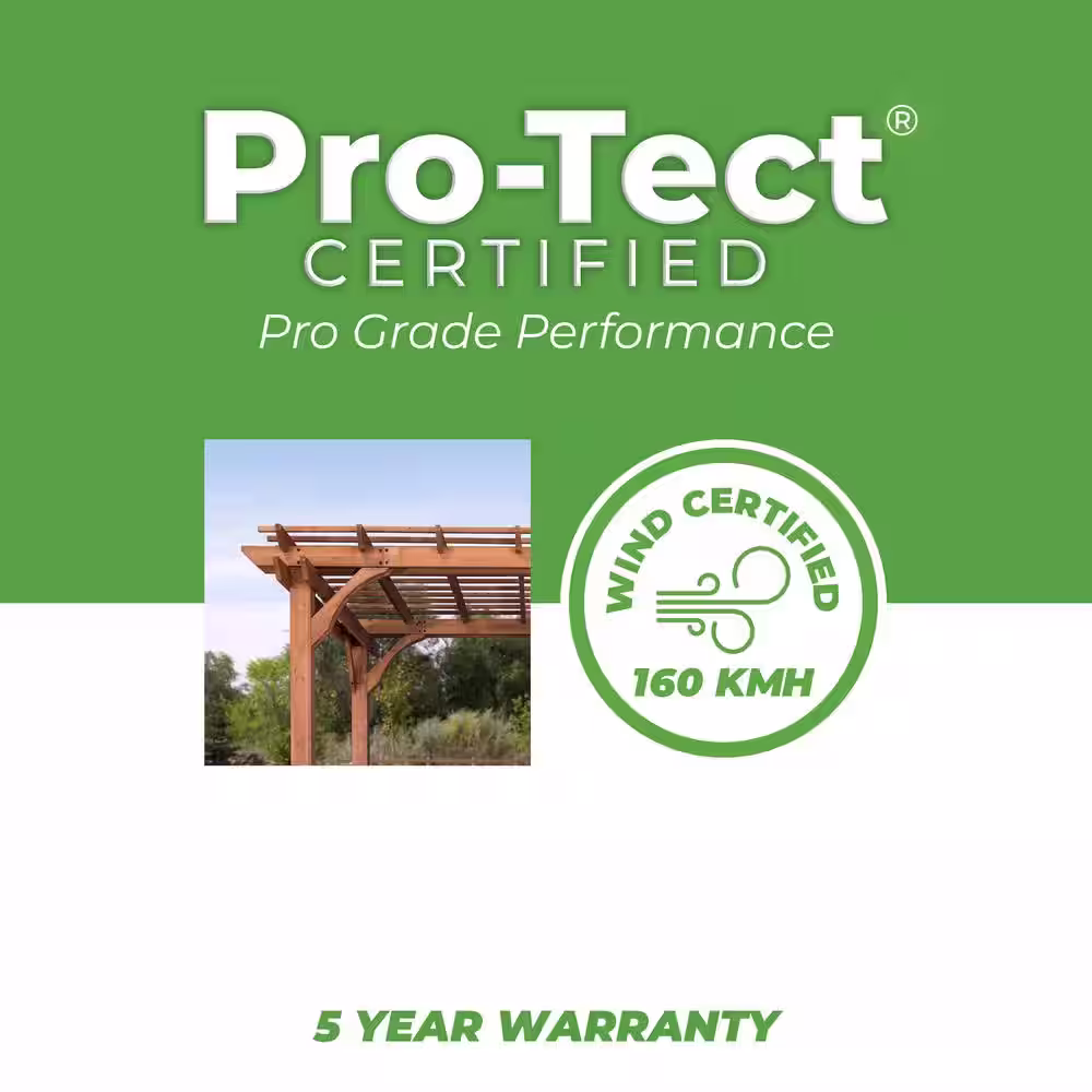 Backyard Discovery 10 ft. x 12 ft. Cedar Pergola