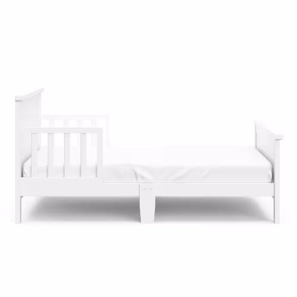 Graco Bailey White Toddler Bed