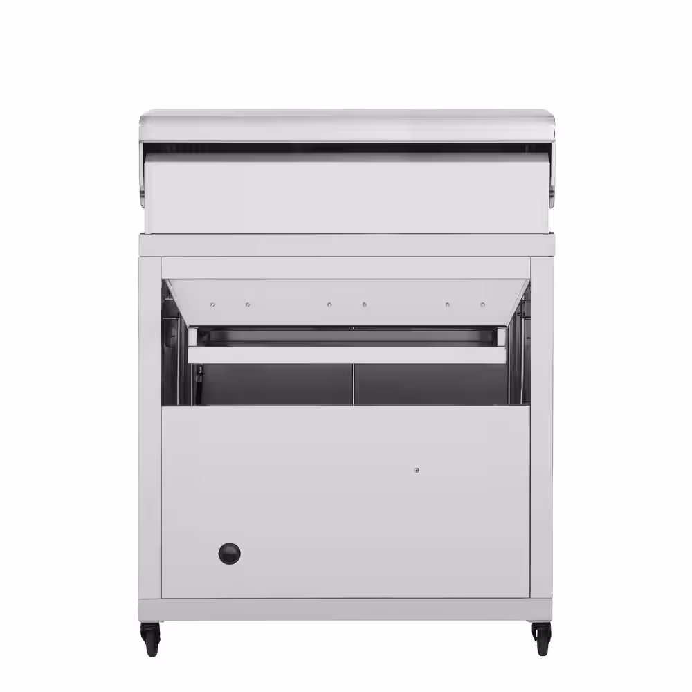 Fuego Premium 4-Burner Natural Gas Grill in 304 Stainless Steel