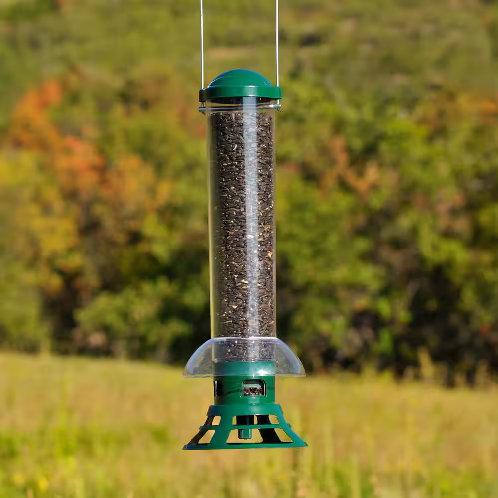 Perky-Pet Squirrel Slammer SquirrelÂ Resistant WildÂ Bird Feeder - 3.5 lb. Capacity