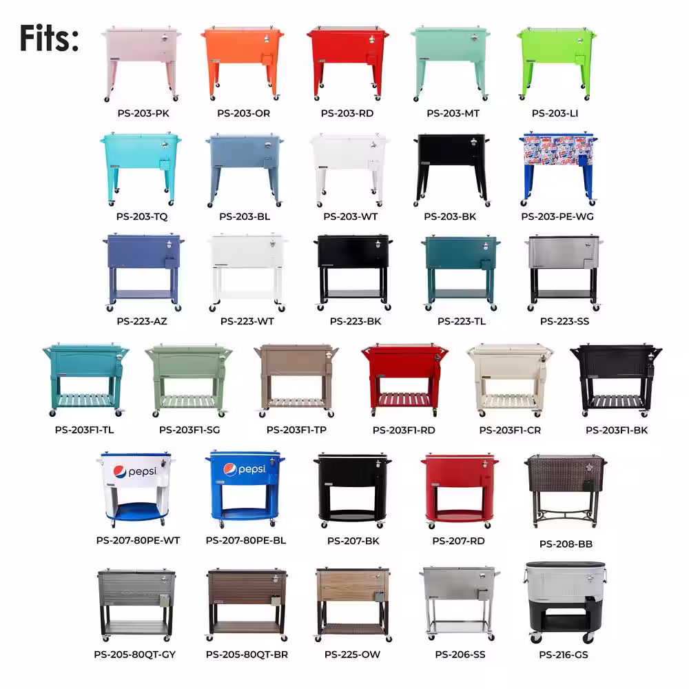 PERMASTEEL 80 qt. Universal Cooler Cover