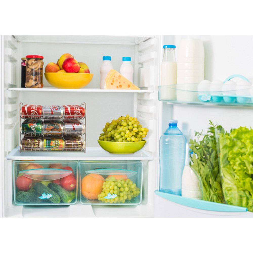 Amucolo 10.5 in. H x 14.13 in. W White Canrack Wire Basket