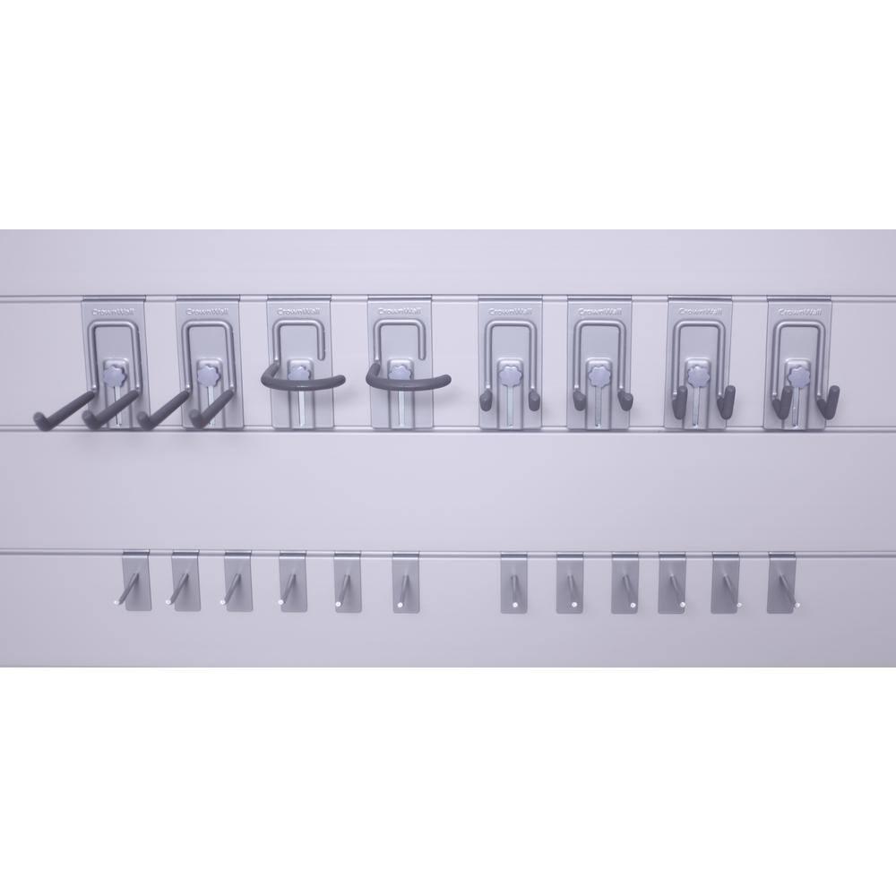 CROWNWALL Slatwall Locking Hook Kit (20-Piece)