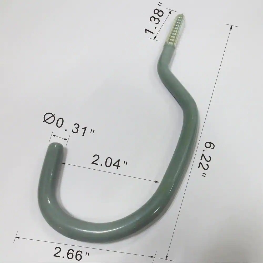 Everbilt Vinyl Coated Steel Screw-In Bicycle Hook 25 lbs