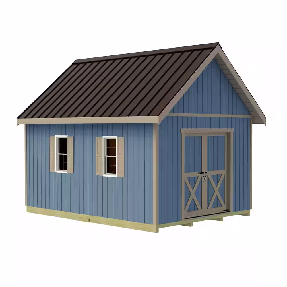 Best Barns Belmont 12 ft. x 24 ft. Wood Storage Shed Kit