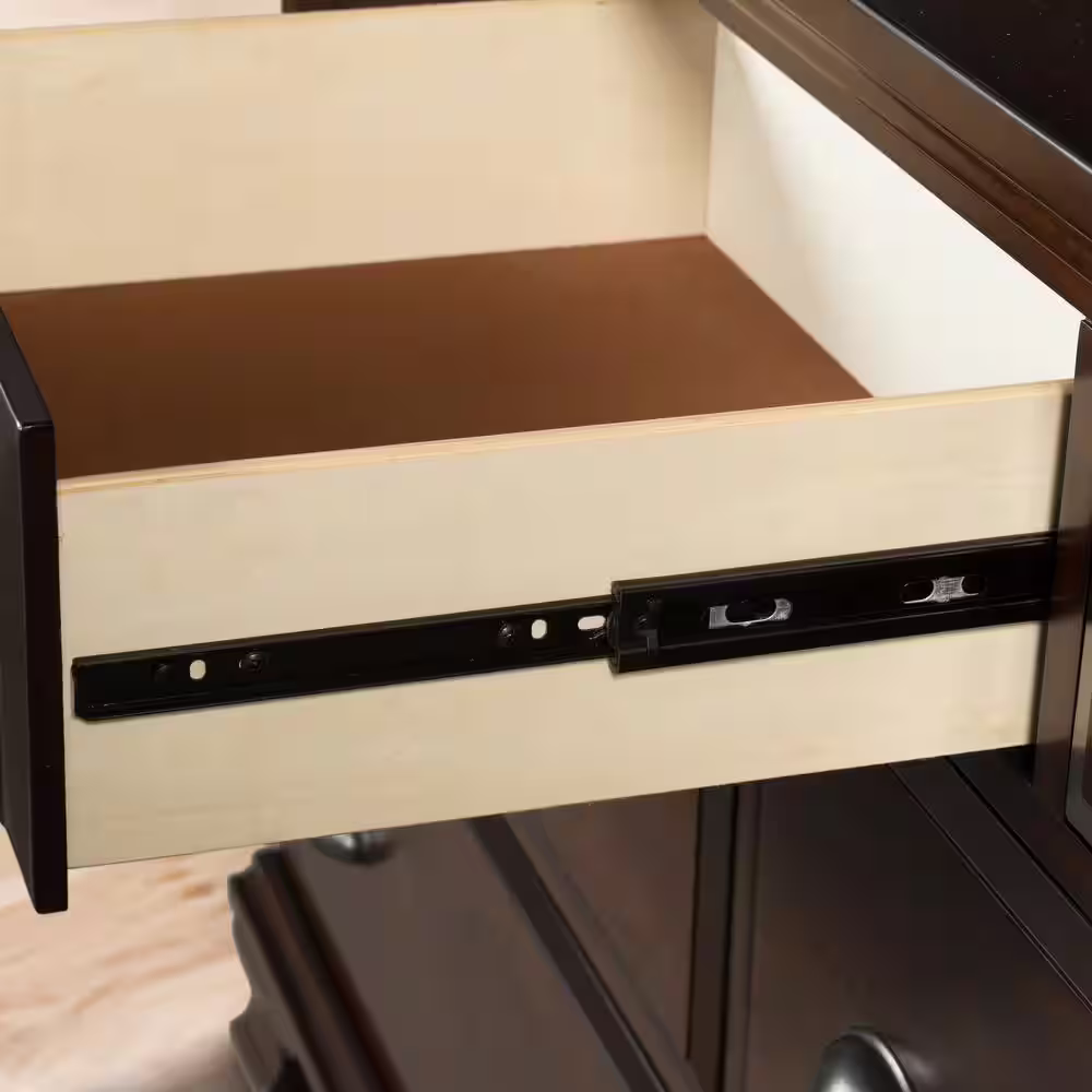 None Brinley 5-Drawer Cherry Chest of Drawers