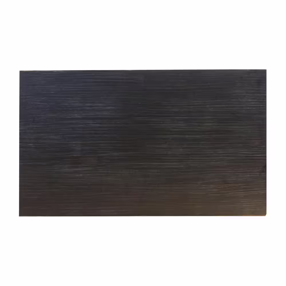 Furniture of America Starcrest Farmhouse Wood 64 in. Brushed Black Cross Leg Dining Table Seats 6