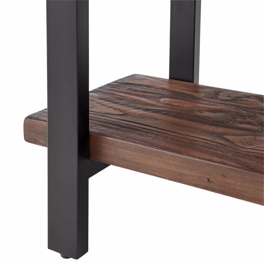 Alaterre Furniture Pomona Rustic Natural End Table