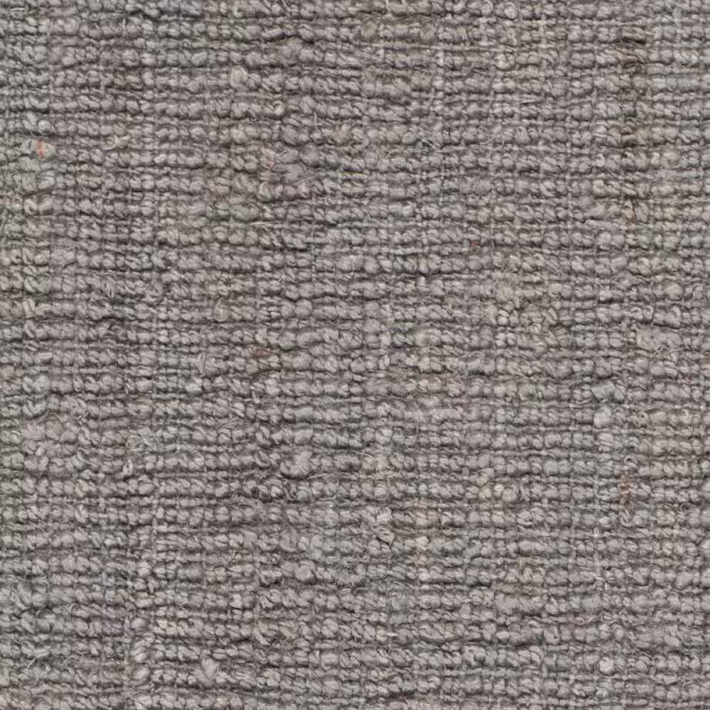 SAFAVIEH Natural Fiber Light Gray 3 ft. x 16 ft. Solid Runner Rug