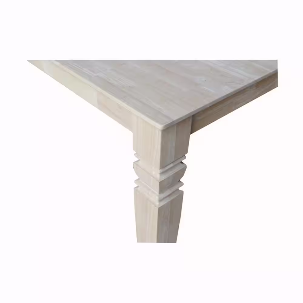 International Concepts Unfinished Butterfly Leaf Dining Table