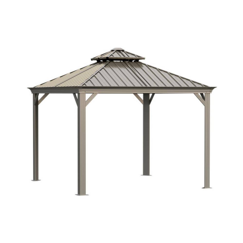 Sojag Sojag Monaco Champagne 10 ft. x 10 ft. Gazebo